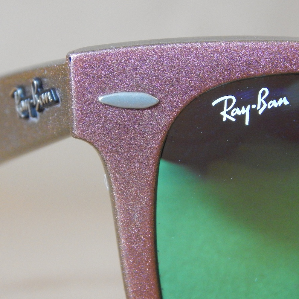 Pink Chrome Ray Bans